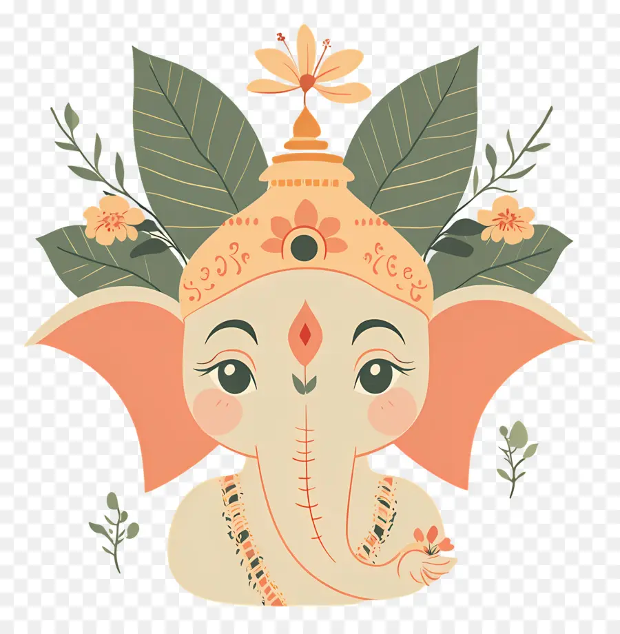 Ganesh Chaturthi，Fil Kafası PNG