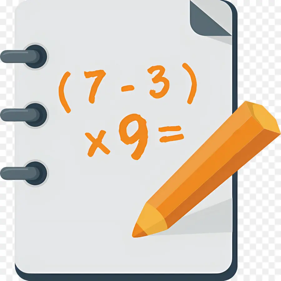 Not Defteri，Matematik Defteri PNG