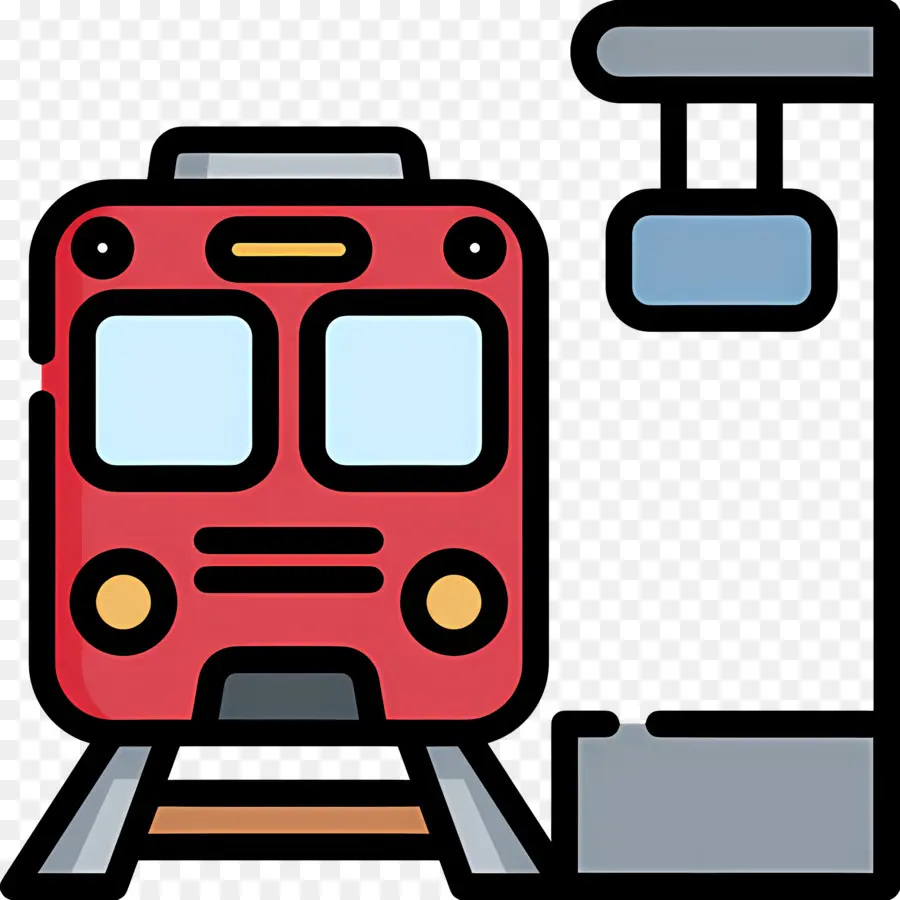 Tren，İstasyondaki Tren PNG