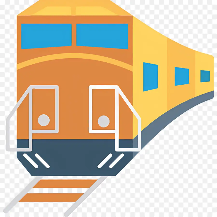 Tren，Sarı Tren PNG