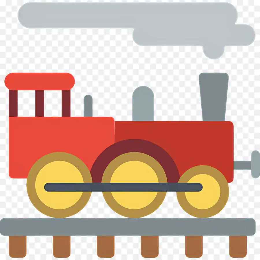 Tren，Buharlı Tren PNG