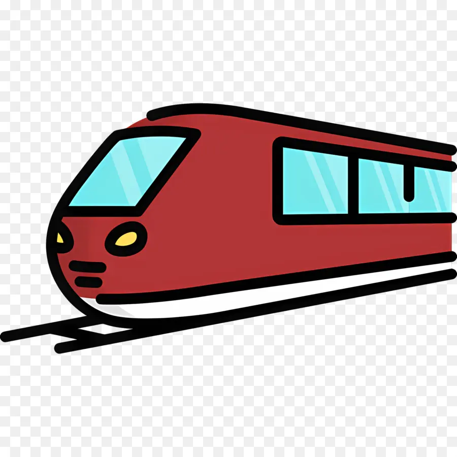 Tren，Kırmızı Tren PNG