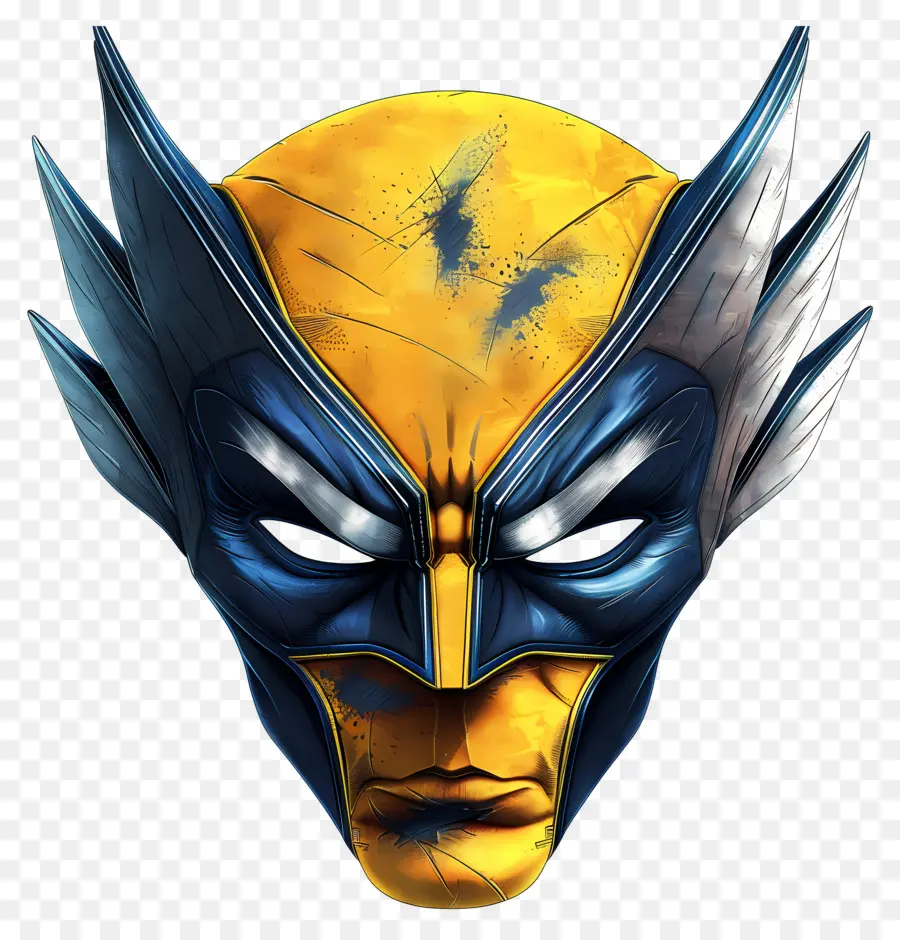 Wolverine Maskesi，Süper Kahraman Maskesi PNG