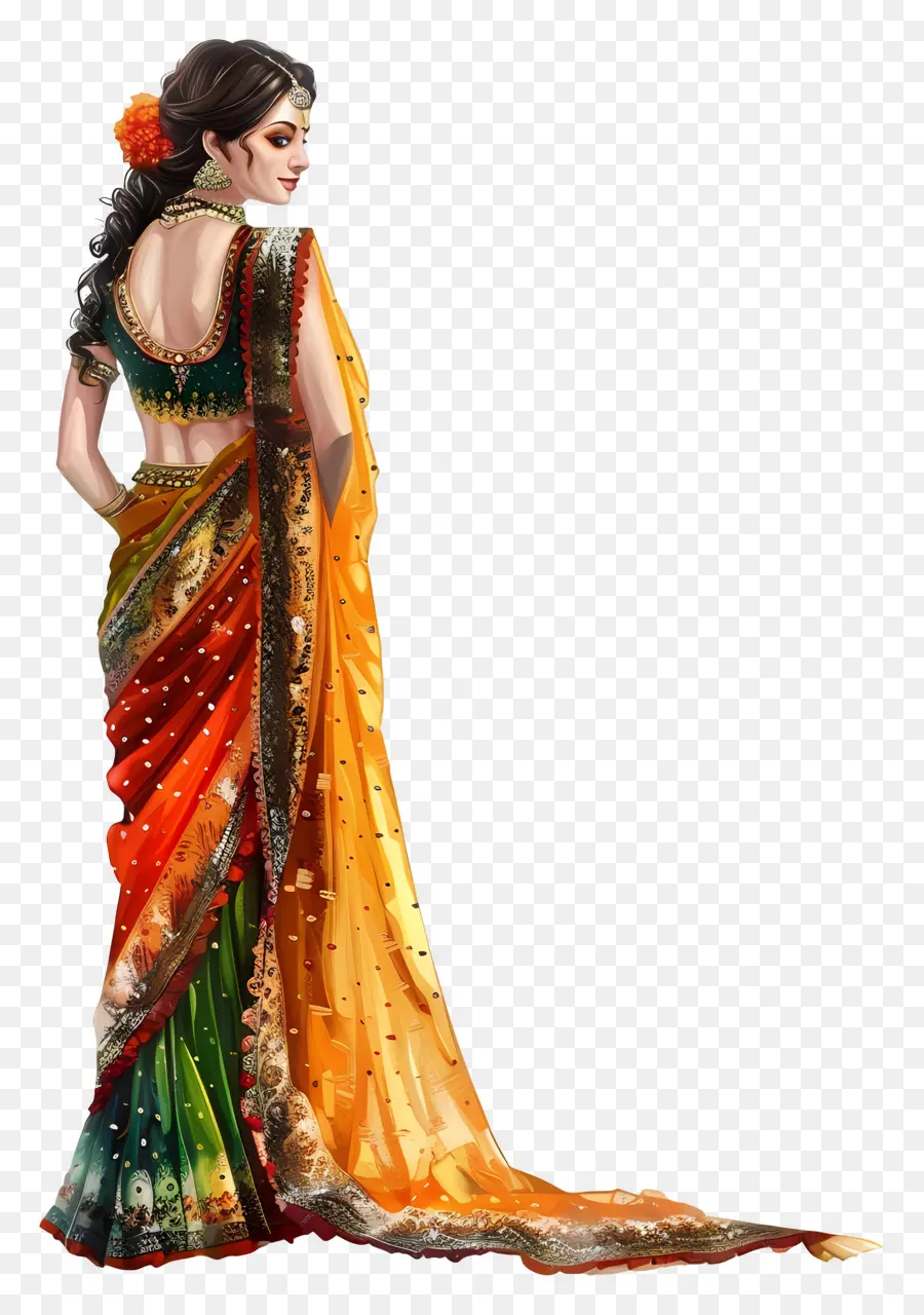 Hint Sari，Sari PNG