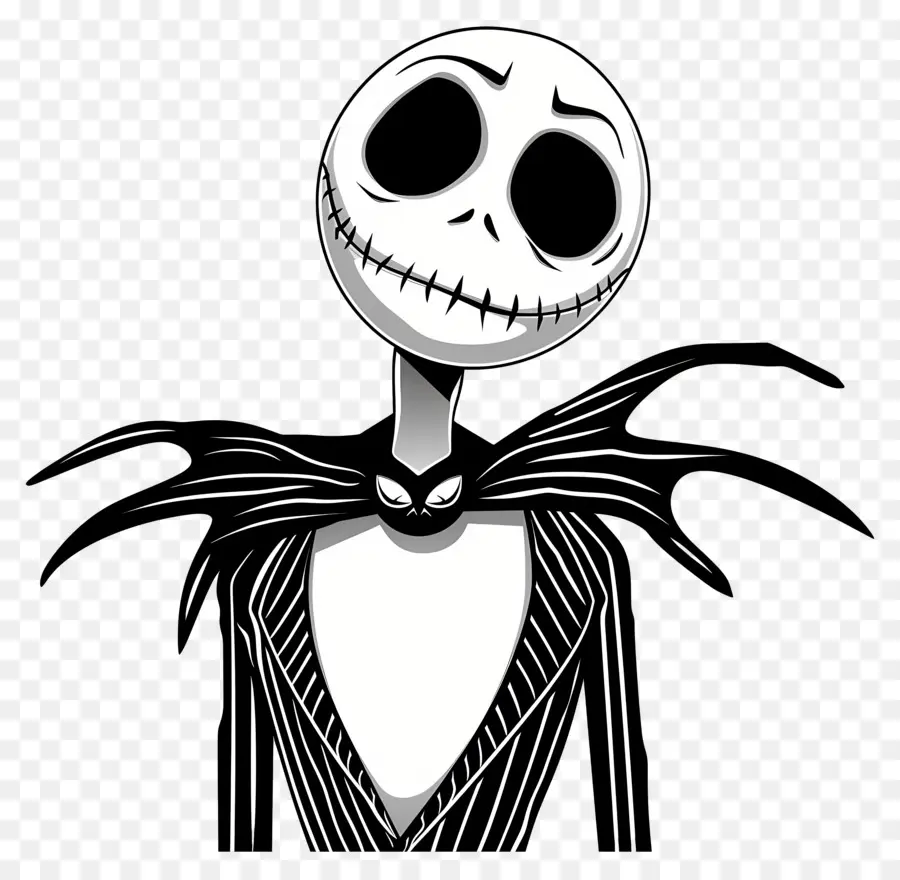 Jack Skellington，İskelet PNG