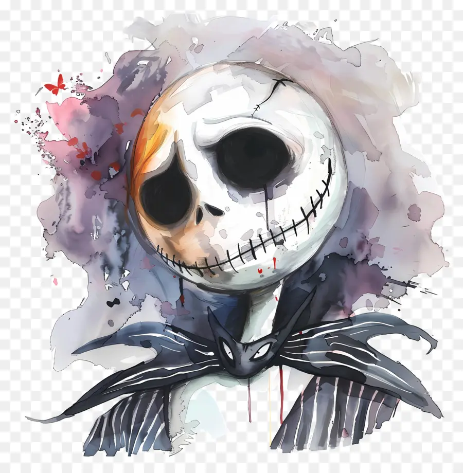 Jack Skellington，Kafatası Karakteri PNG