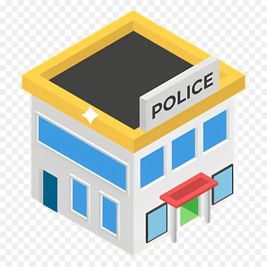 Polis Binası，Polis Karakolu PNG