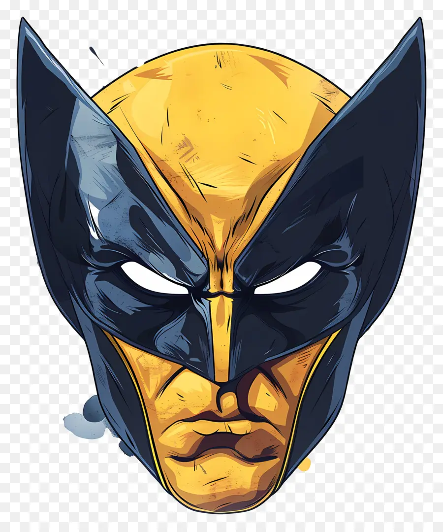 Wolverine Maskesi，Süper Kahraman Maskesi PNG