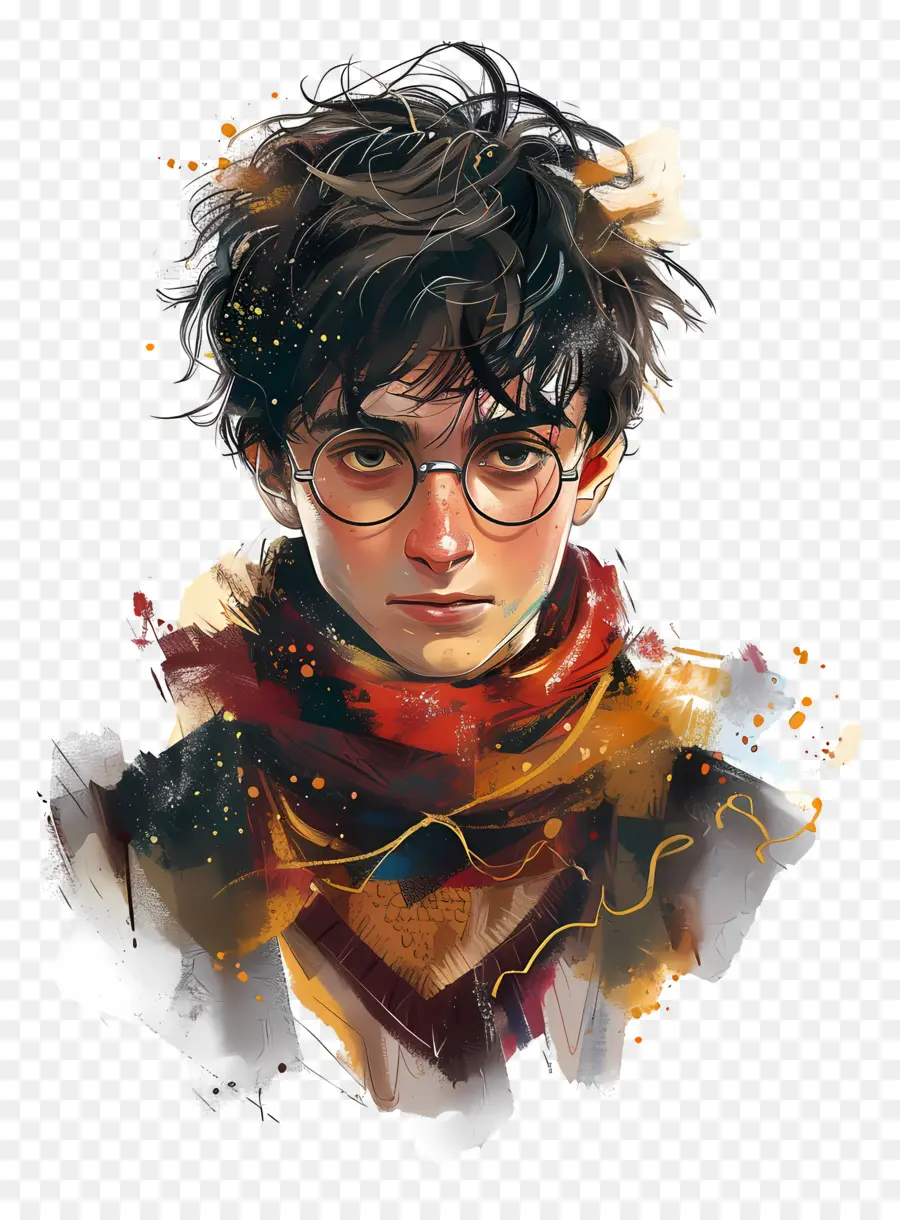 Harry Potter'ın，Gözlüklü Çocuk PNG