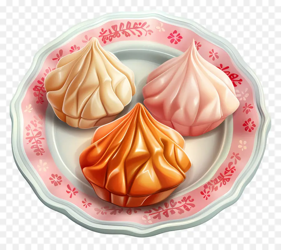 Modak，Beze Tabağı PNG