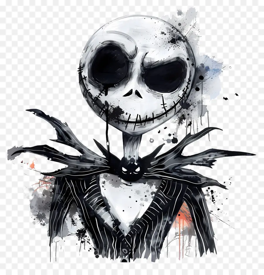 Jack Skellington，İskelet PNG