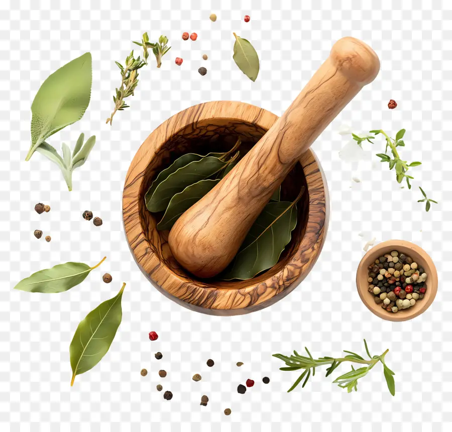 Ayurveda，Harç Ve Havaneli PNG