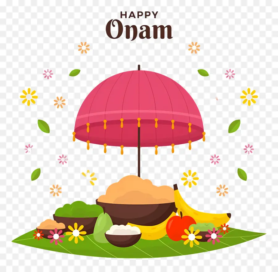 Mutlu Onam，Onam Bayramı PNG