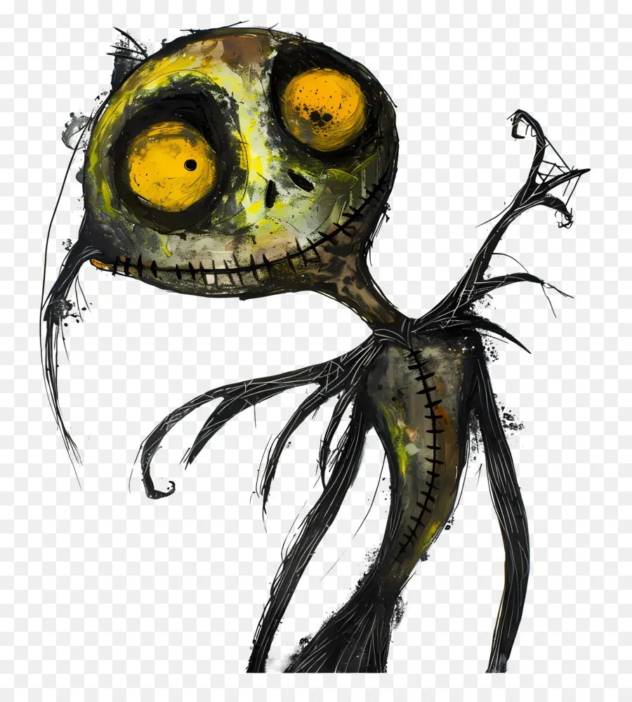 Jack Skellington，Ürkütücü İskelet PNG