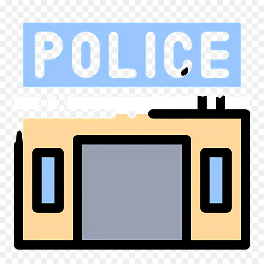 Polis Binası，Polis Karakolu PNG