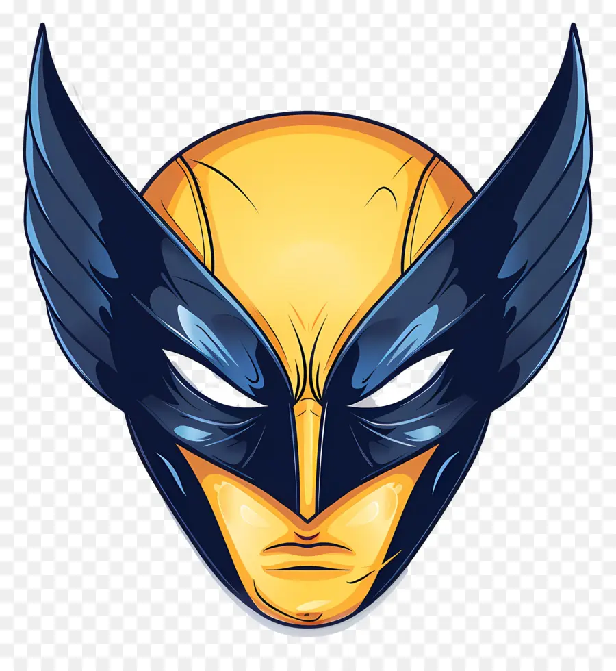 Wolverine Maskesi，Süper Kahraman Maskesi PNG