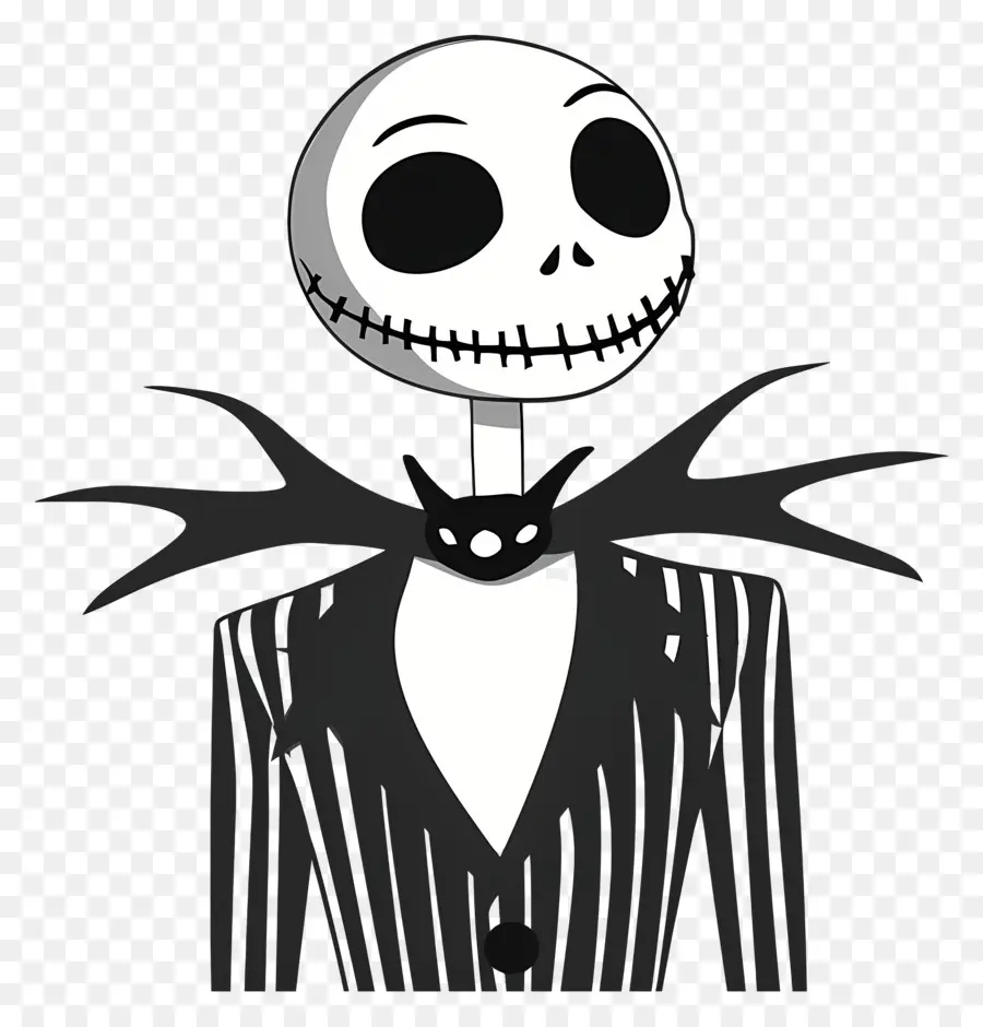 Jack Skellington，İskelet PNG