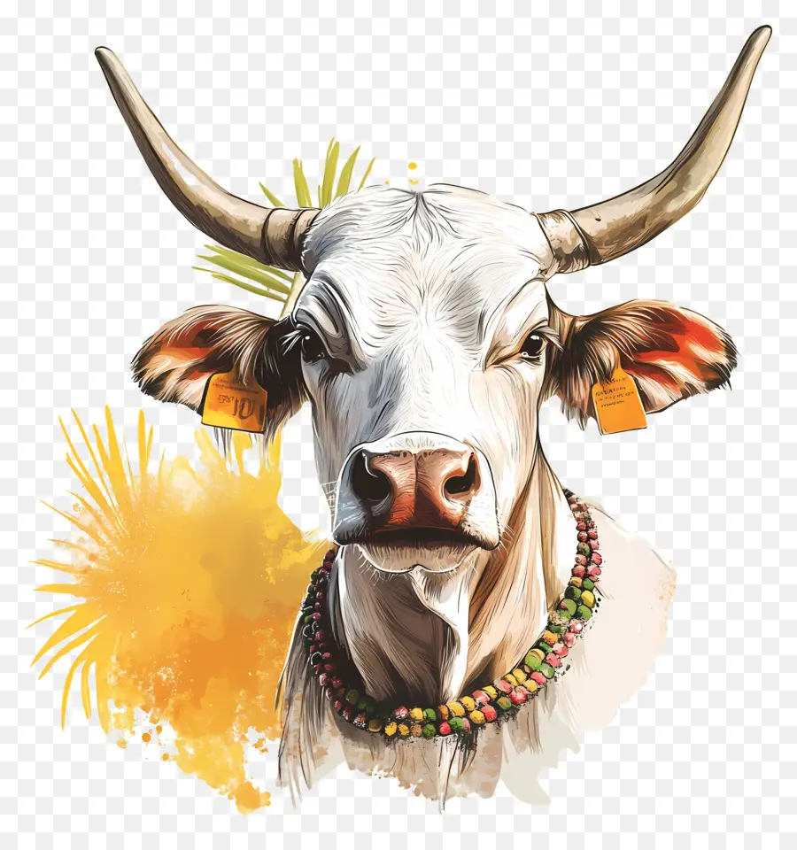 Pongal İnek，İnek PNG