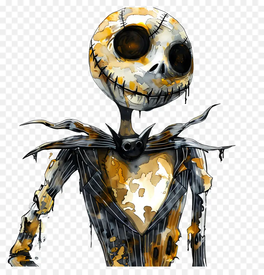 Jack Skellington，İskelet PNG