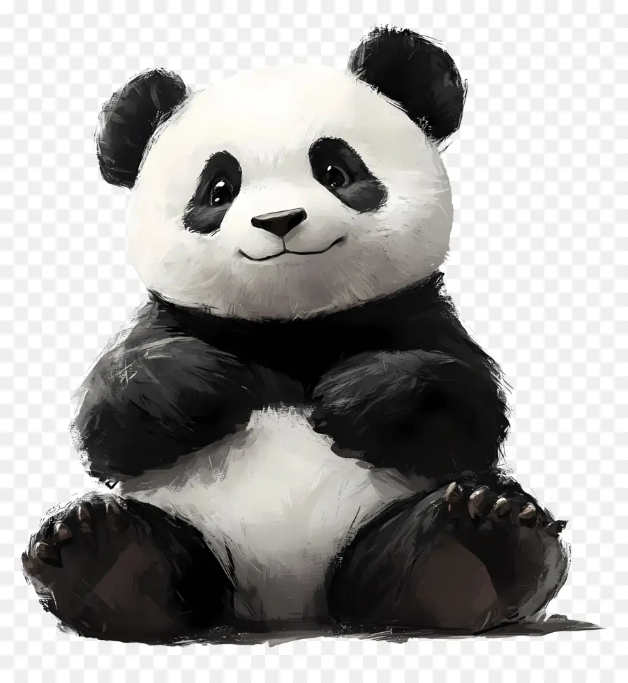 Panda Ayı，Karikatür Panda PNG