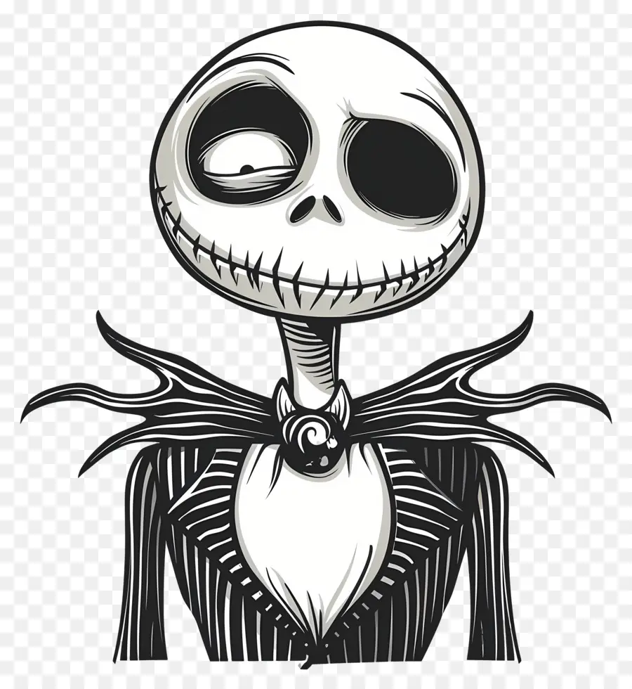 Jack Skellington，İskelet PNG