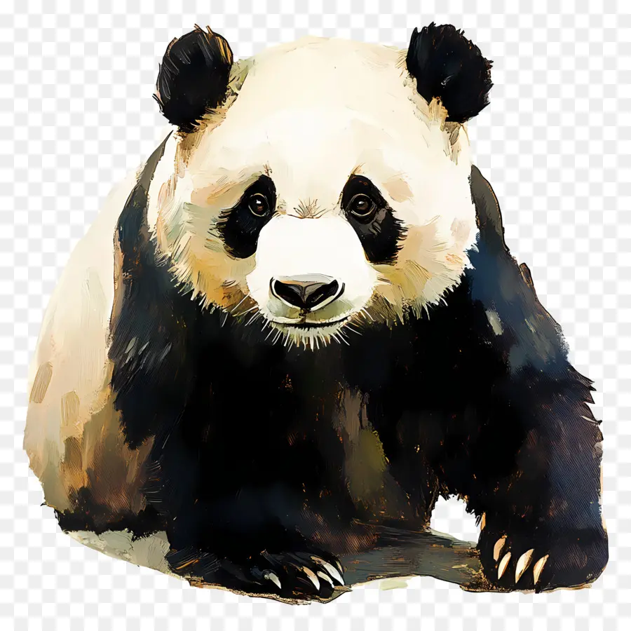 Panda Ayı，Sevimli Panda PNG