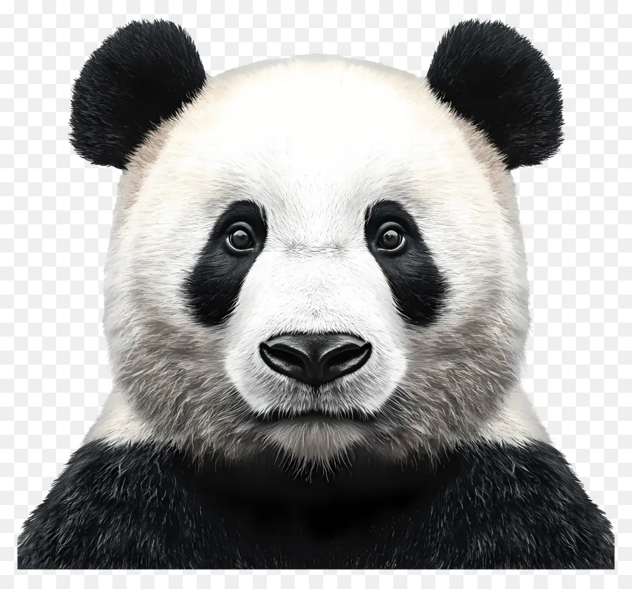 Panda Ayı，Panda Yüzü PNG