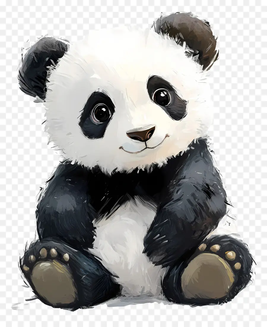 Panda Ayı，Sevimli Panda PNG