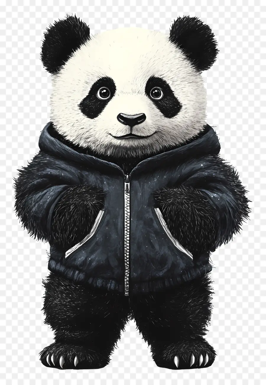 Panda Ayı，Kapüşonlu Panda PNG