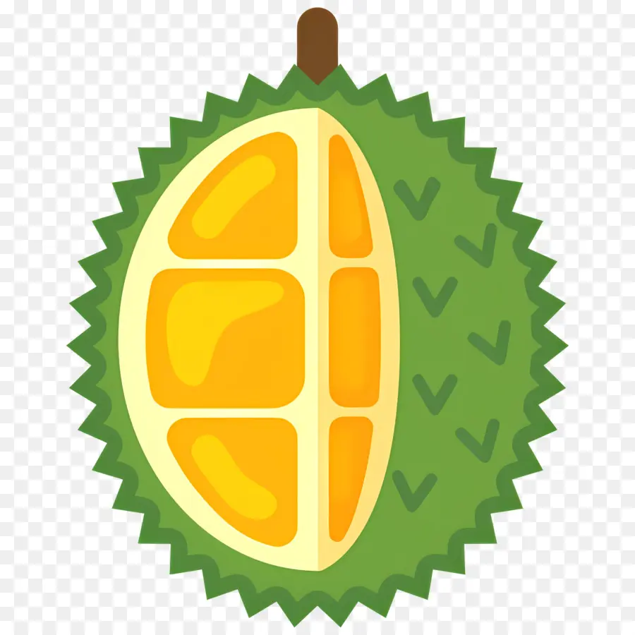 Durian，Durian Meyvesi PNG