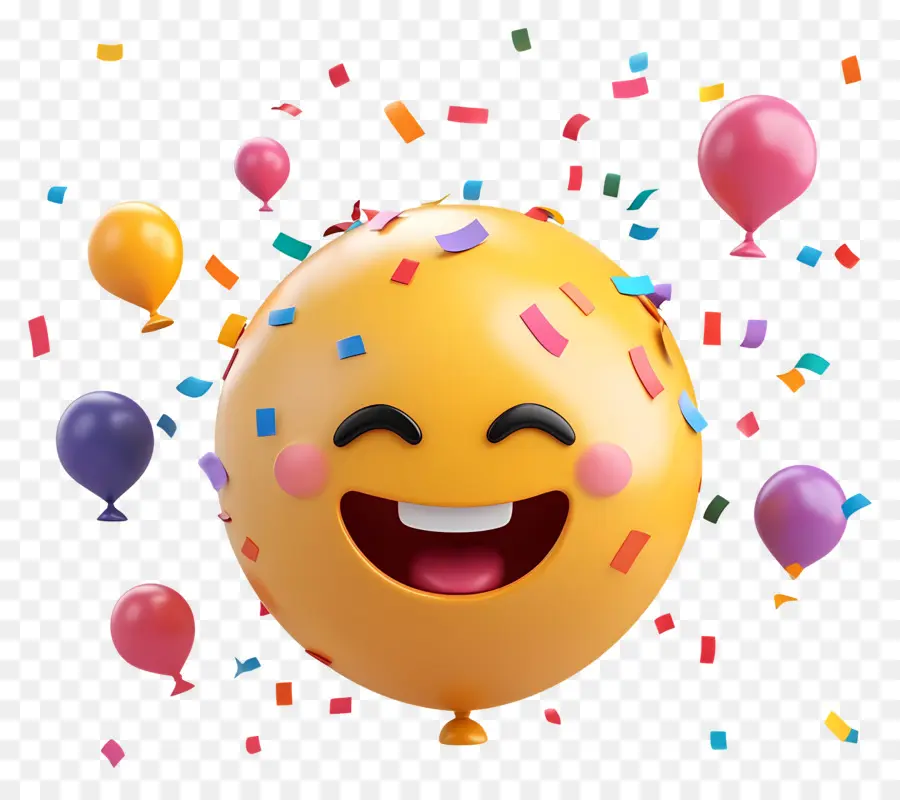 Doğum Günü Emojisi，Mutlu Emoji PNG