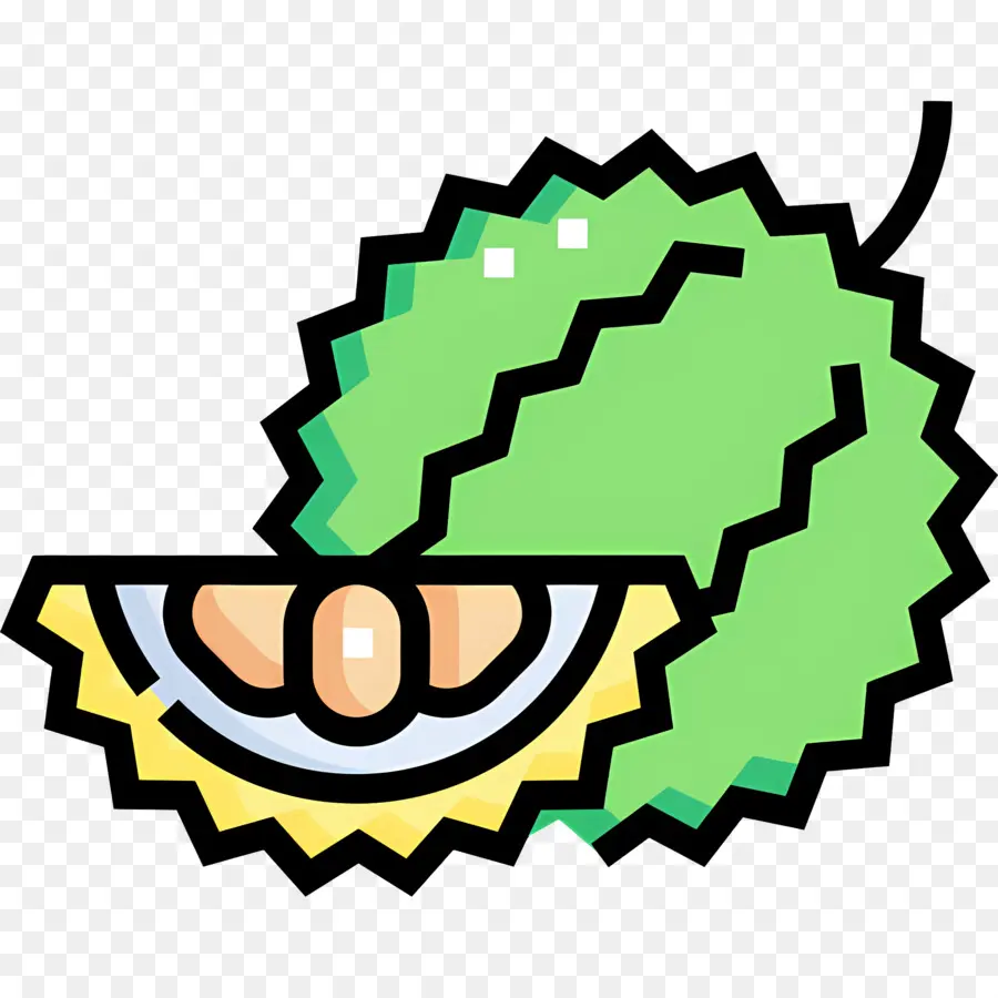 Durian，Durian Meyvesi PNG