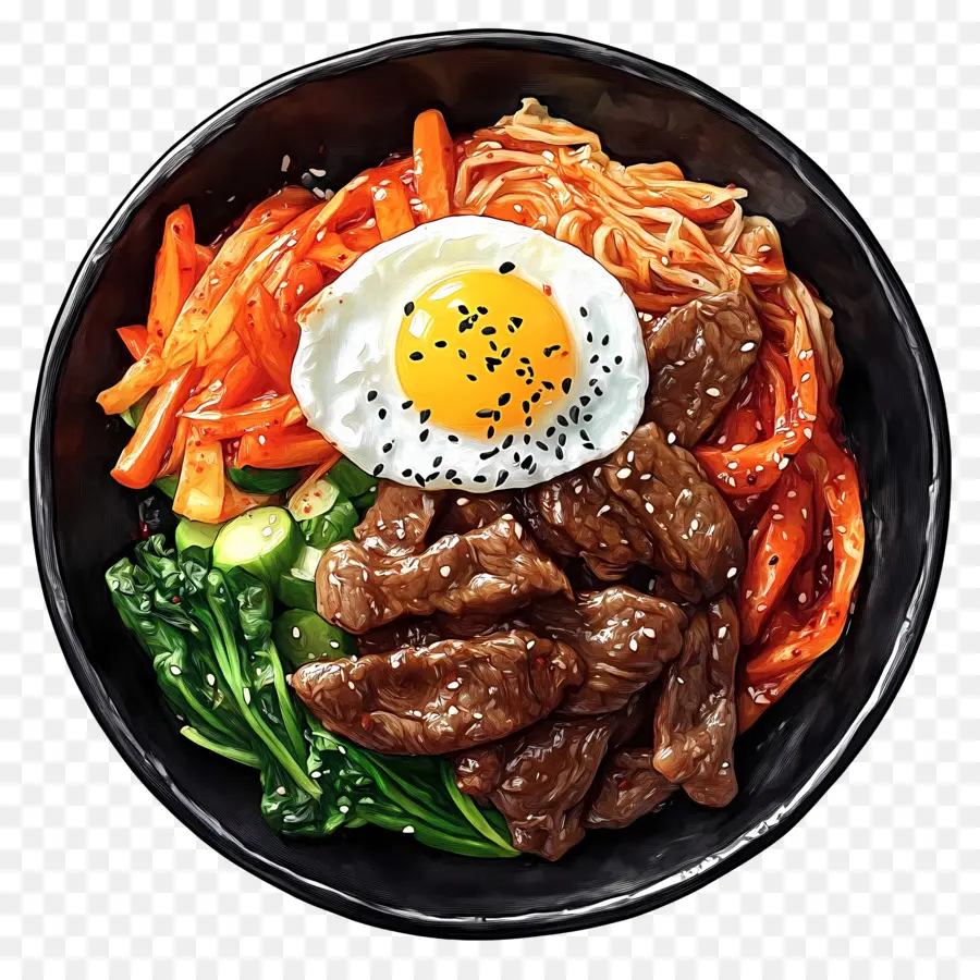 Kore Bibimbap，Bibimbap PNG