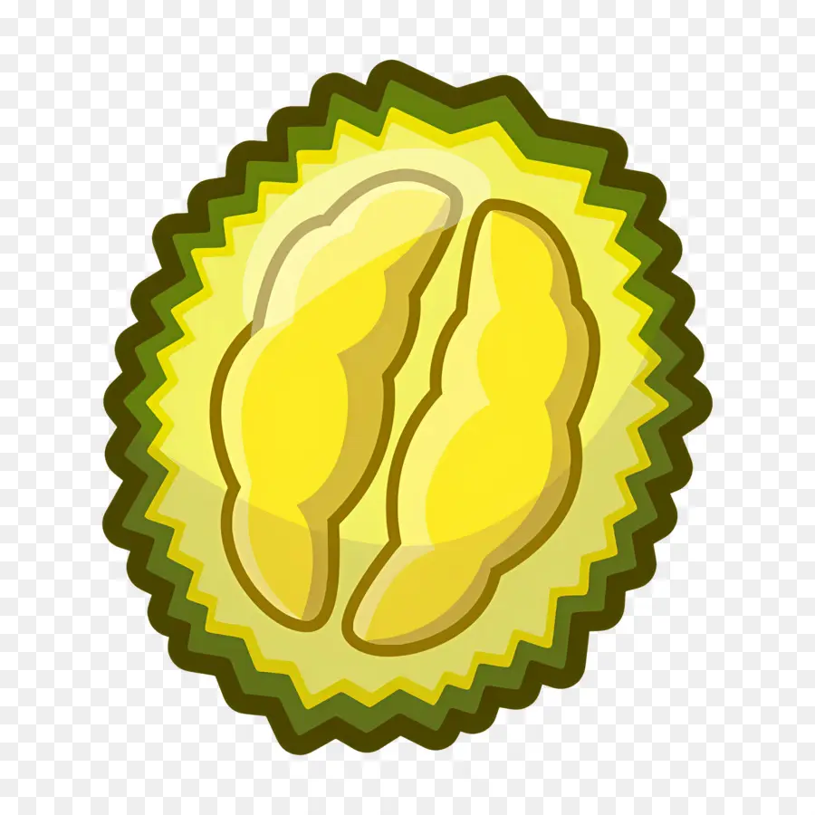 Durian，Sarı Durian PNG