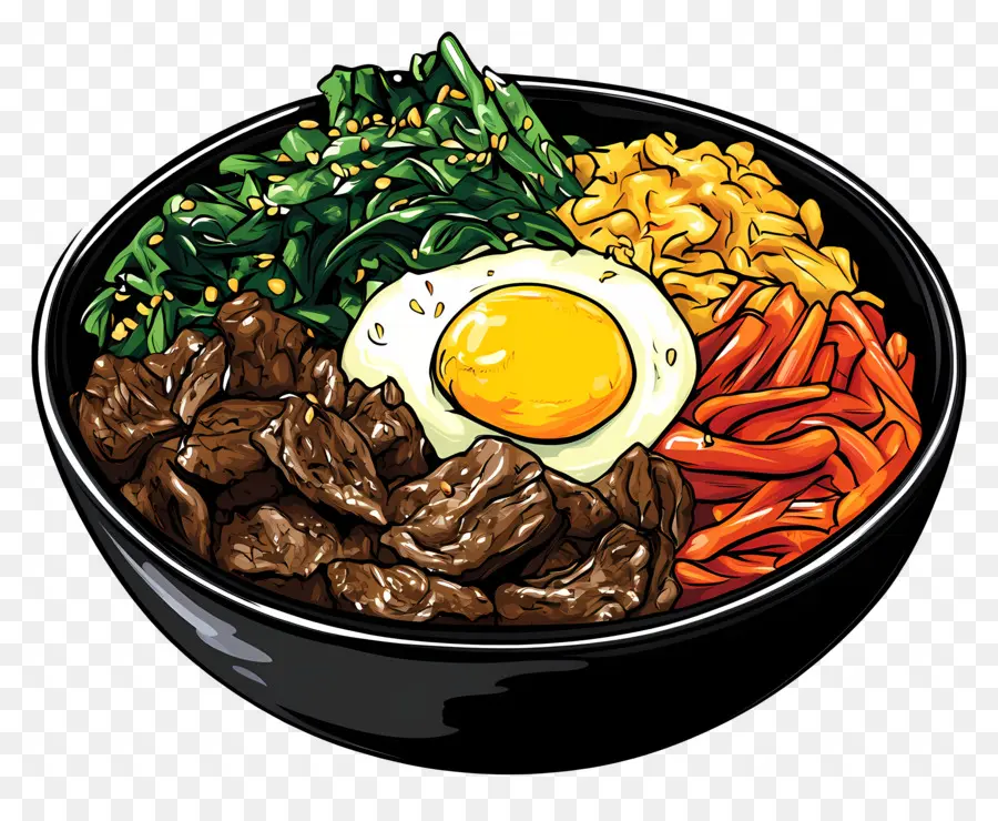 Kore Bibimbap，Bibimbap PNG