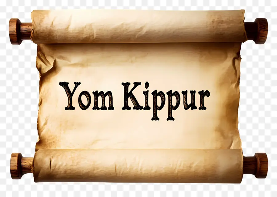 Yom Kippur，Yom Kippur Parşömeni PNG