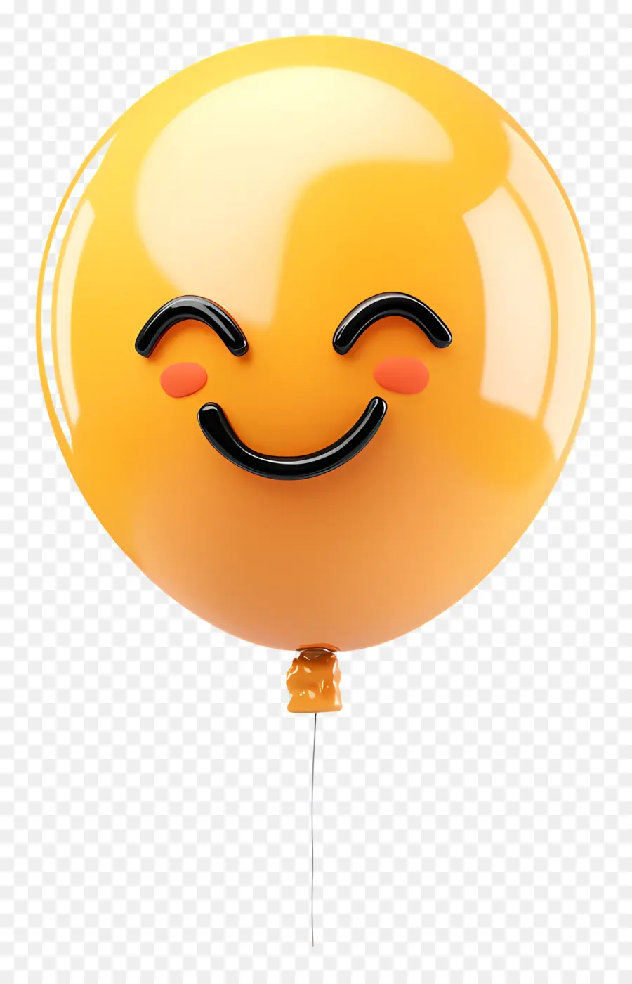 Doğum Günü Emojisi，Gülen Balon PNG