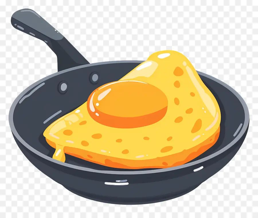 Omlet，Tavada Kızarmış Yumurta PNG