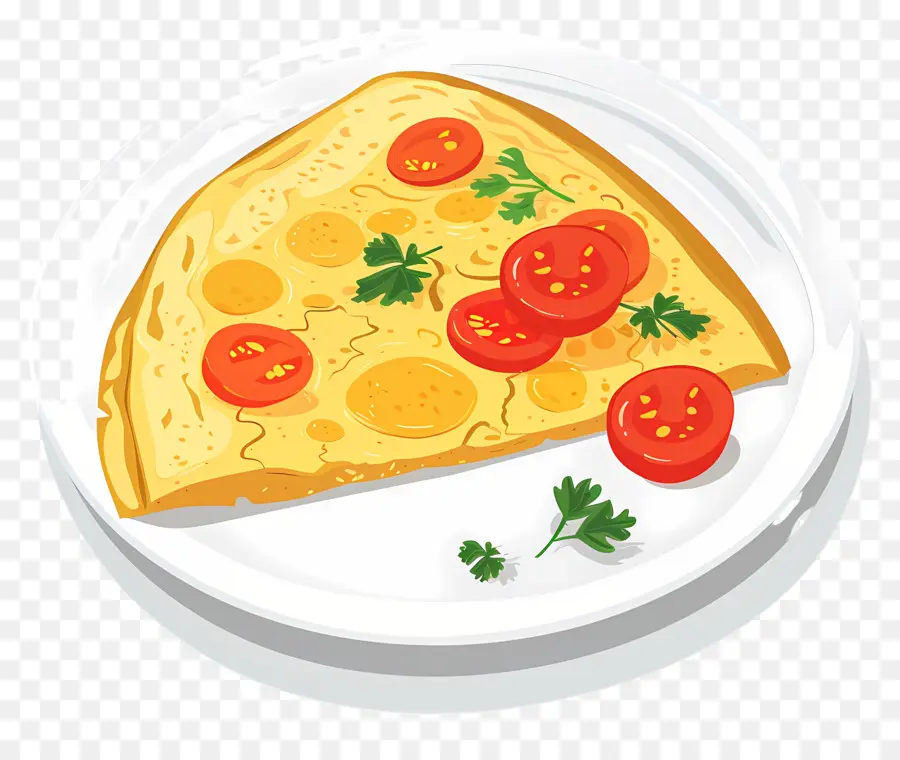 İspanyol Omleti，Pizza PNG