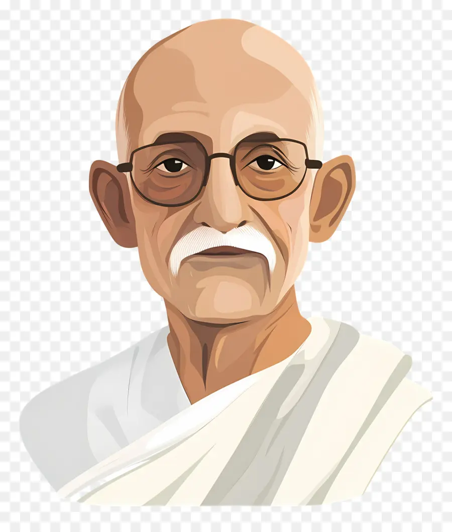 Gandi，Yaşlı Adam PNG