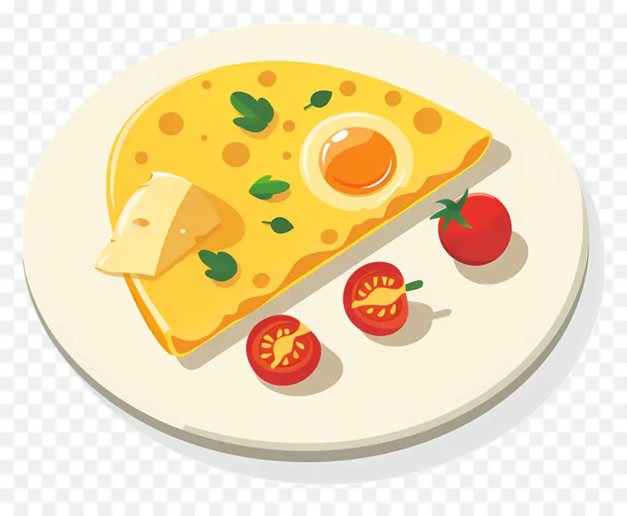 Peynirli Omlet，Omlet PNG