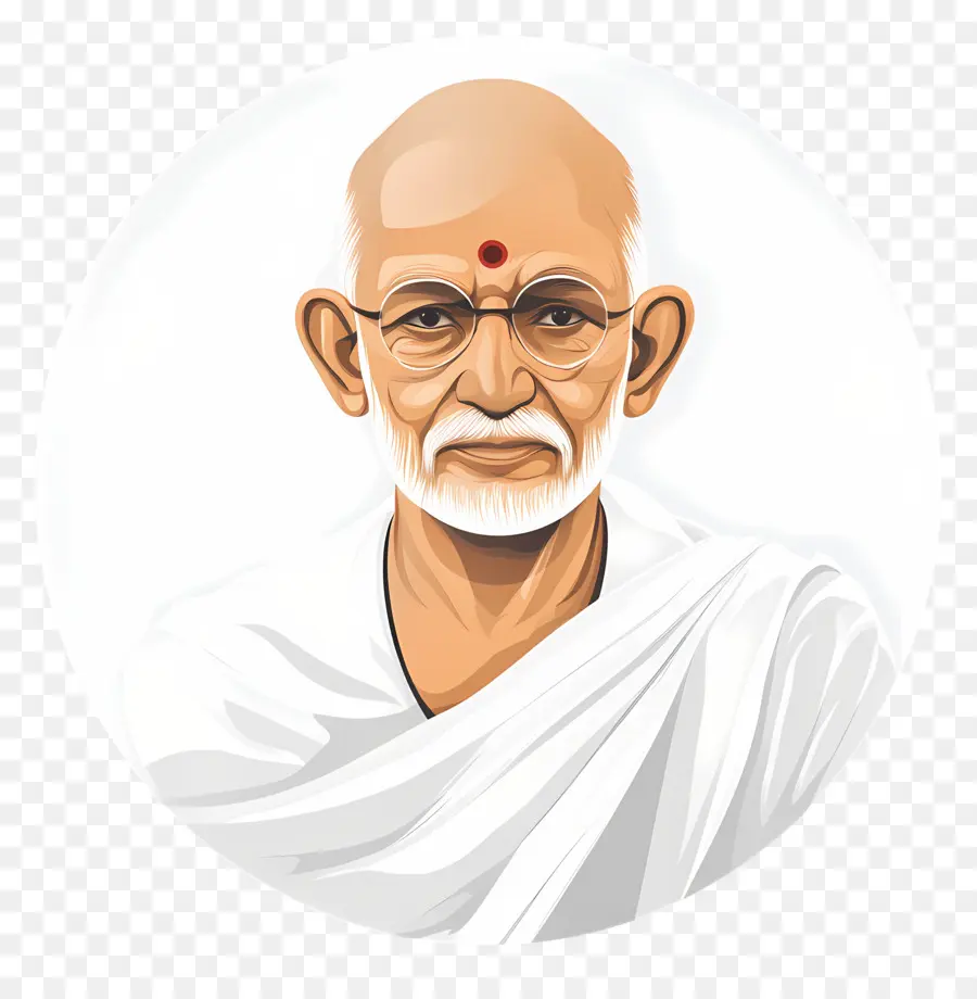 Gandi，Yaşlı Adam PNG