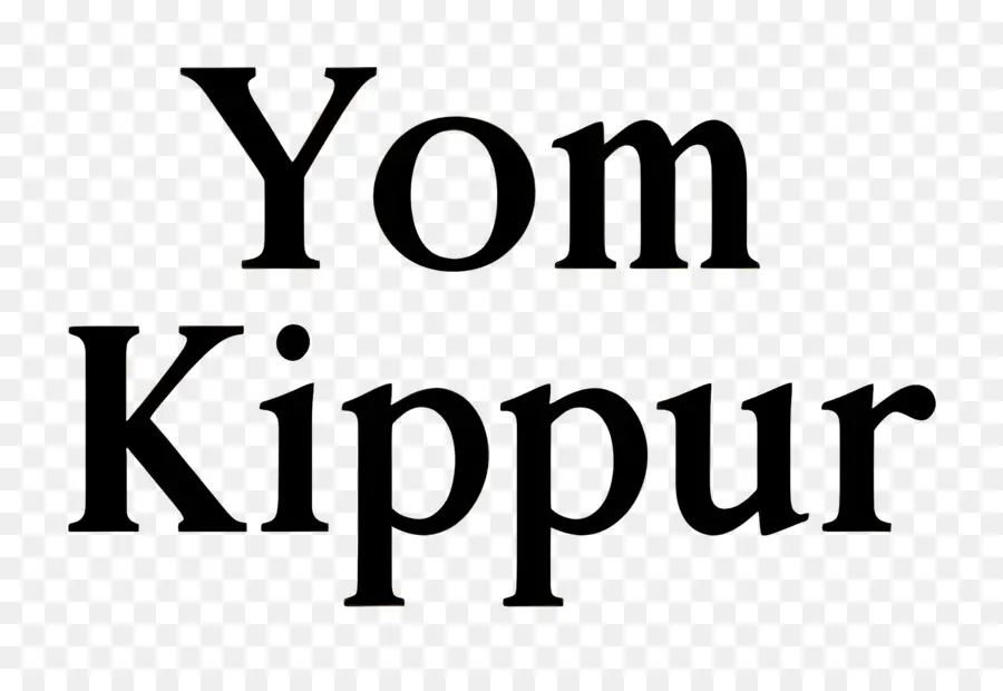 Yom Kippur，Metin PNG