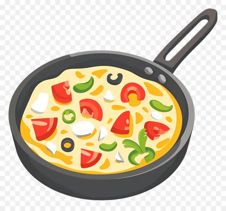 Omlet，Sahanda Yumurta PNG