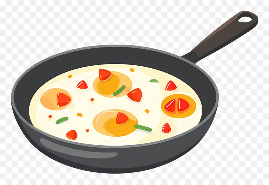 Omlet，Sahanda Yumurta PNG