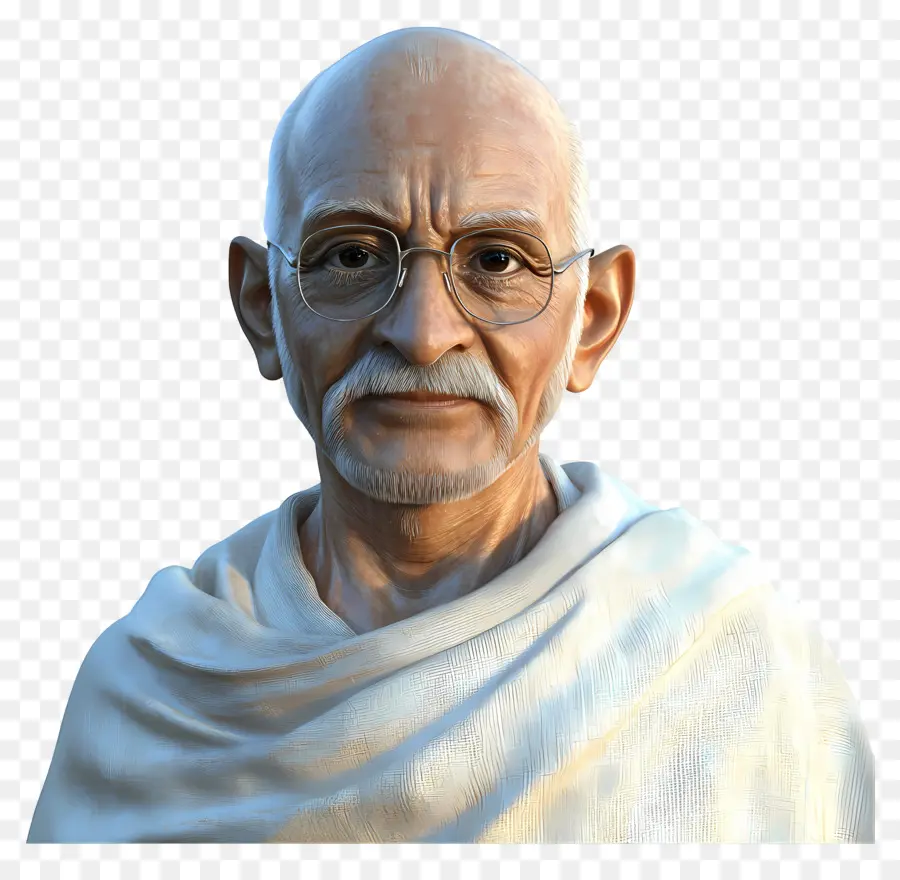 Gandi，Yaşlı Adam PNG