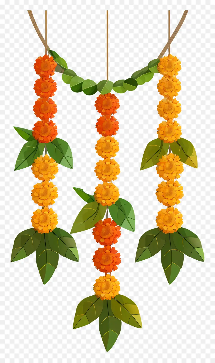 Ugadi çelengi，Çiçek Çelenk PNG