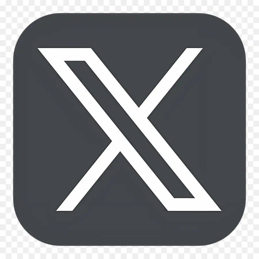 X Logosu，Sembol PNG