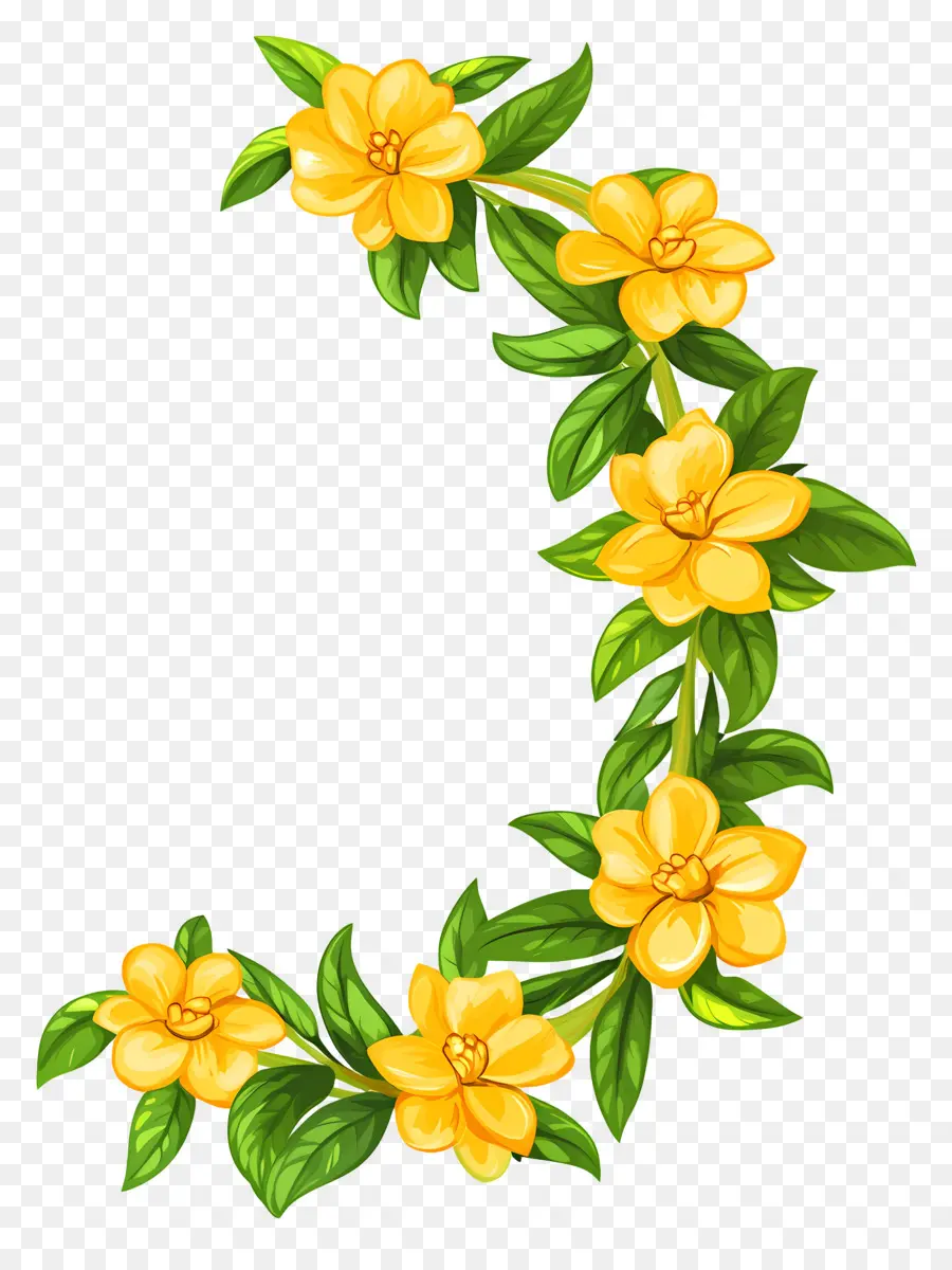 Ugadi çelengi，Çiçek Çelenk PNG