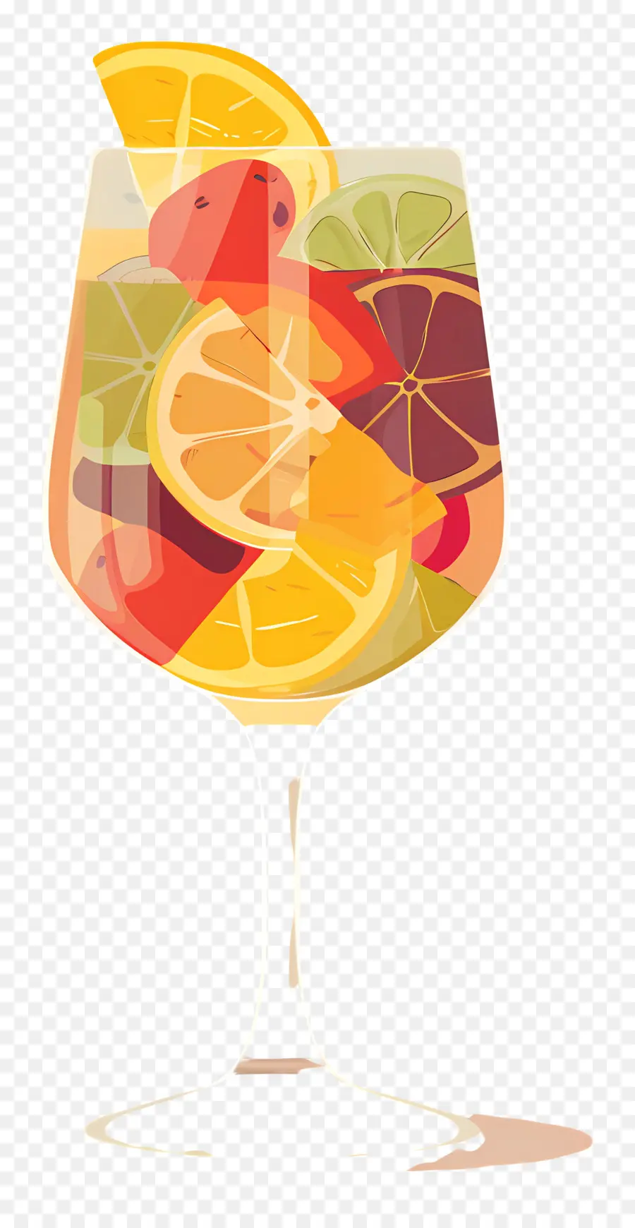 Canlandırıcı Sangria Içeceği，Meyve Kokteyli PNG